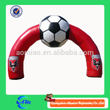 Arco inflável do ar arco inflável dos esportes arquiva o arco inflável para anunciar